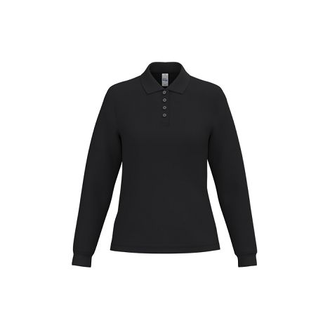 Polo piqué LSL femme