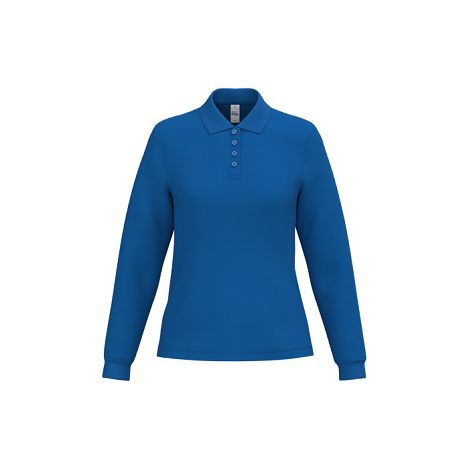 Polo piqué LSL femme