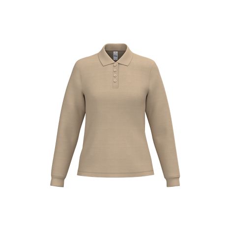 Polo piqué LSL femme