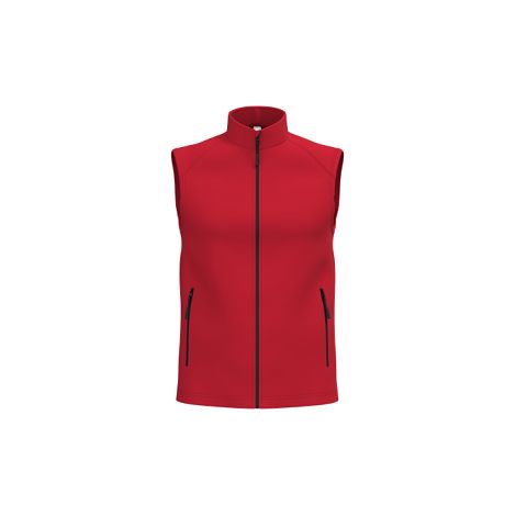 Bodywarmer softshell 2 couches unisexe