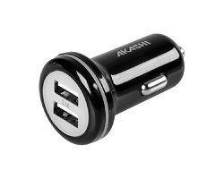 TURBO CAC 2USB 2.4A NOIR