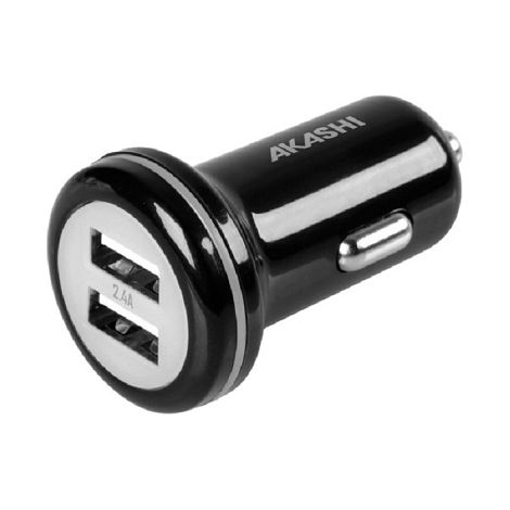TURBO CAC 2USB 2.4A NOIR