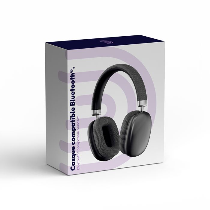  Casque compatible Bluetooth® - Noir
