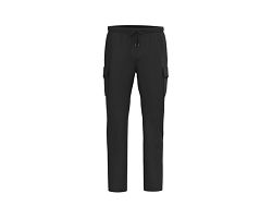 Pantalon cargo écoresponsable délavé French Terry homme