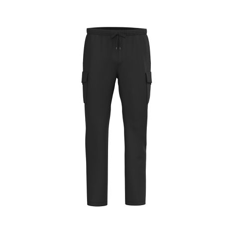 Pantalon cargo écoresponsable délavé French Terry homme