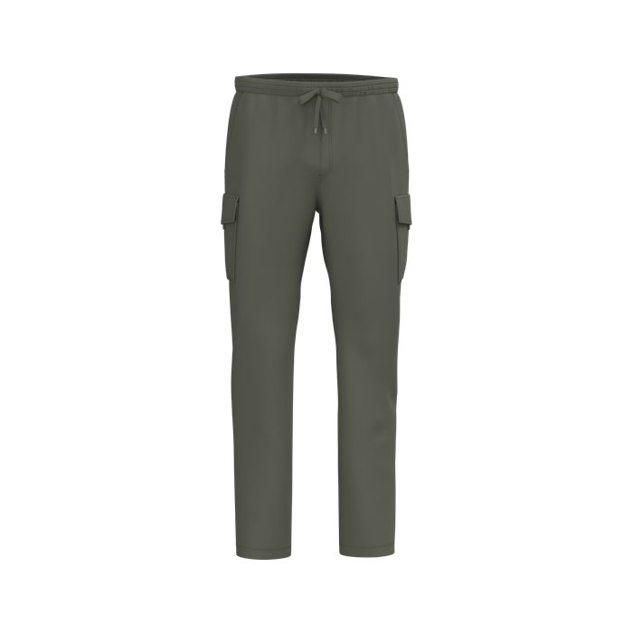  Pantalon cargo écoresponsable délavé French Terry homme