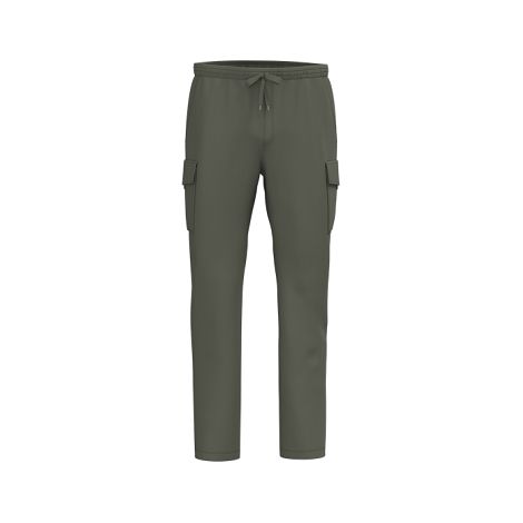  Pantalon cargo écoresponsable délavé French Terry homme
