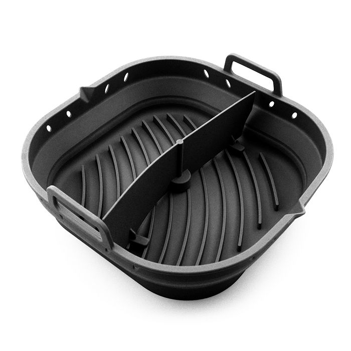  Moule 2 en 1 pliable en silicone - Noir