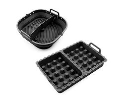 Set 2 moules en silicone - Noir