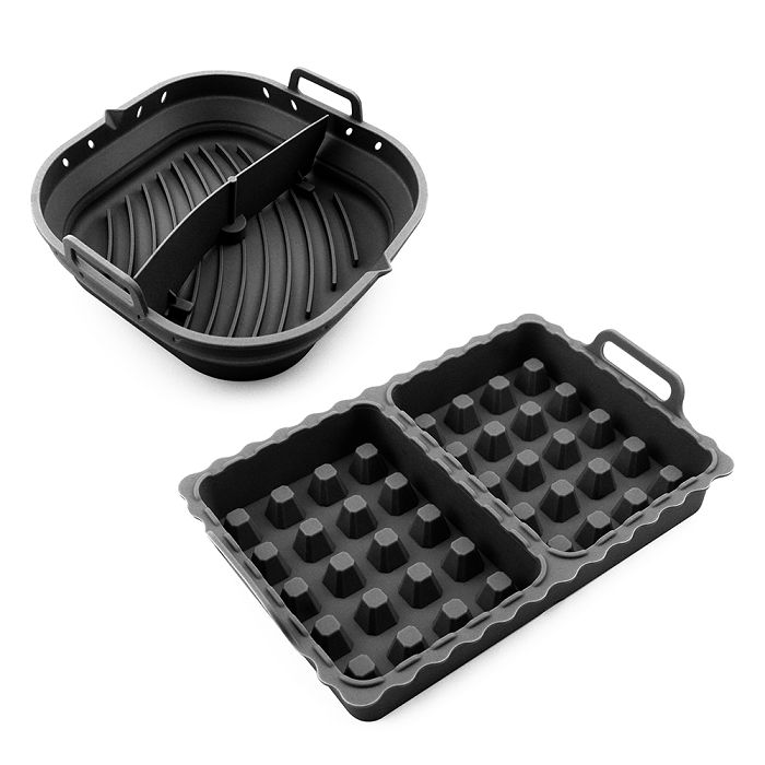  Set 2 moules en silicone - Noir