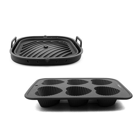 Set 2 moules en silicone - Noir