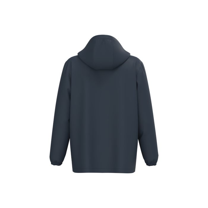  Veste coupe-vent imperméable écoresponsable quart zip unisexe