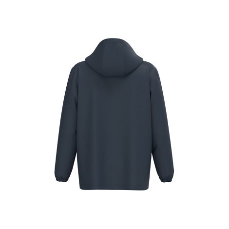 Veste coupe-vent imperméable écoresponsable quart zip unisexe