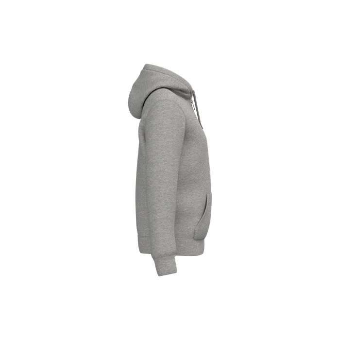  Sweat-shirt écoresponsable zippé doublé en sherpa unisexe