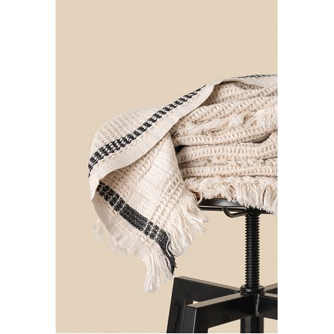 Plaid nid d'abeille