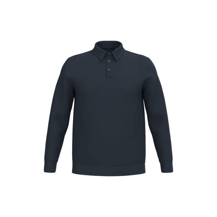  Polo écoresponsable manches longues homme