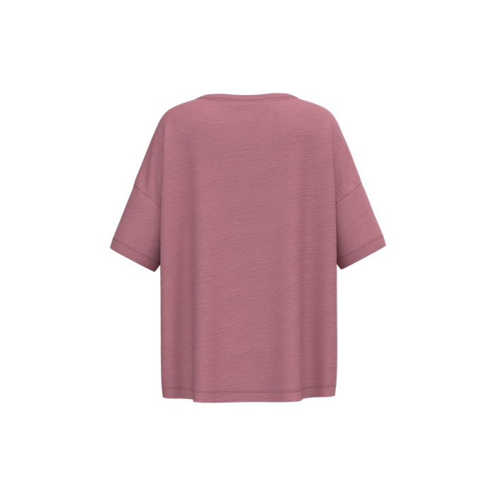  T-shirt écoresponsable slub oversize femme