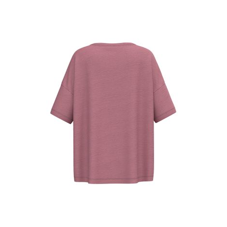 T-shirt écoresponsable slub oversize femme