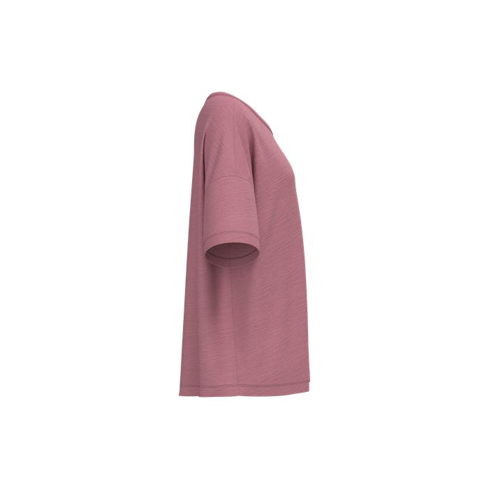  T-shirt écoresponsable slub oversize femme