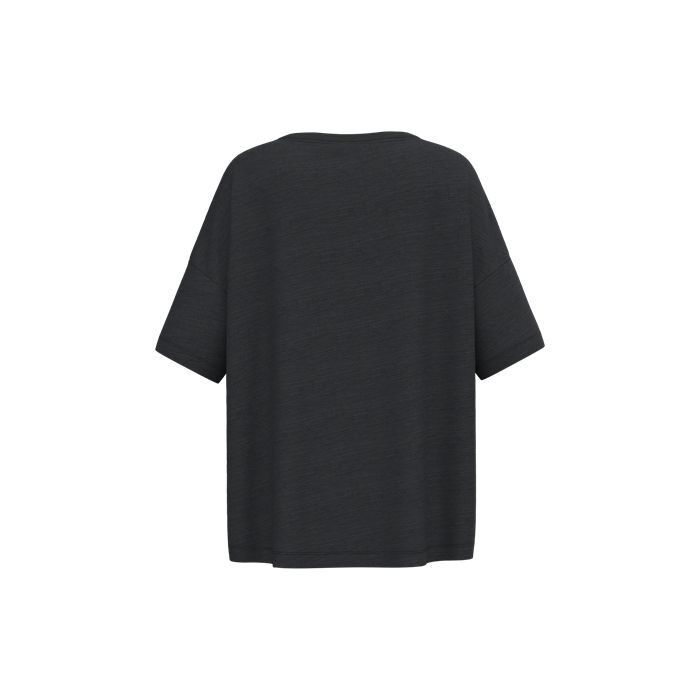  T-shirt écoresponsable slub oversize femme