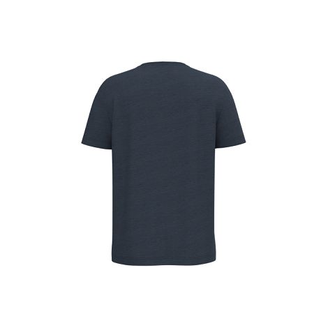T-shirt écoresponsable col slub à épaules tombantes homme