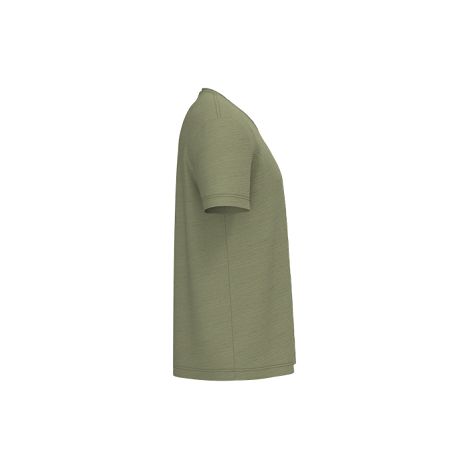 T-shirt écoresponsable col slub à épaules tombantes homme