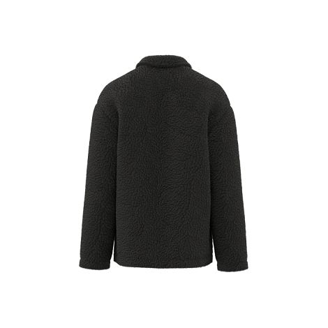  Surchemise à épaules tombantes en sherpa unisexe