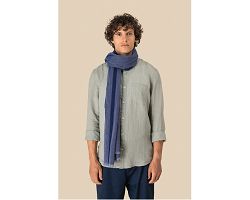 Chèche en chambray unisexe