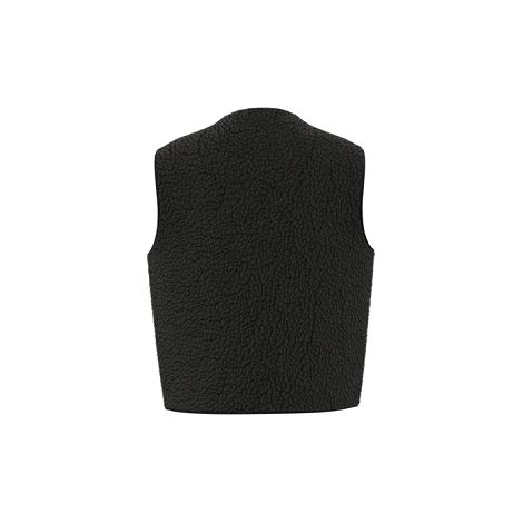 Veste sans manches en sherpa femme