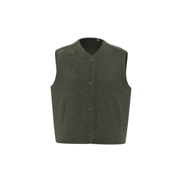  Veste sans manches en sherpa femme