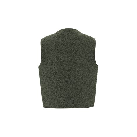 Veste sans manches en sherpa femme