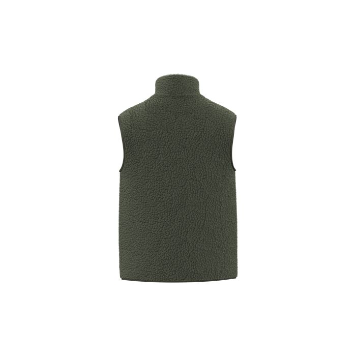  Veste sans manches en sherpa homme