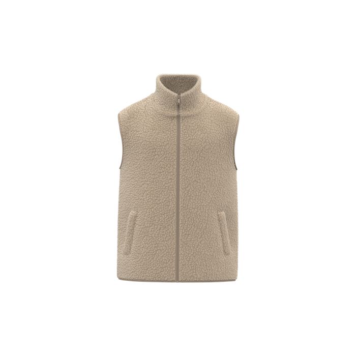  Veste sans manches en sherpa homme