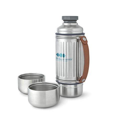 Gourde Explorer Duo 1L Black+Blum