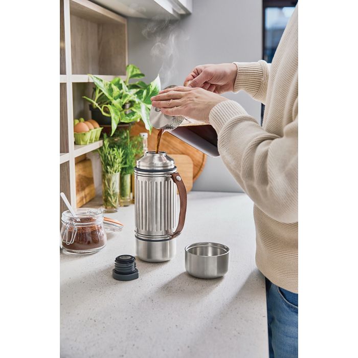  Gourde Explorer Duo 1L Black+Blum