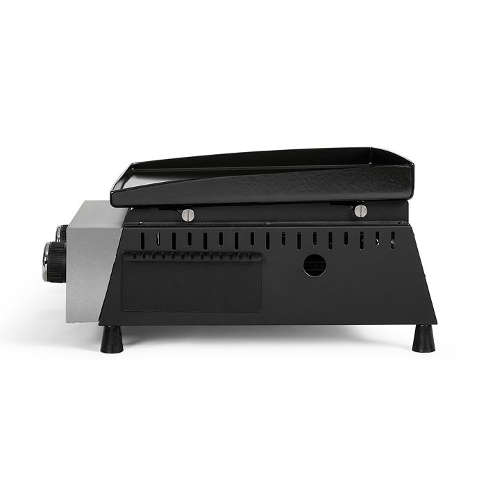  Plancha gaz 2 brûleurs - Argent