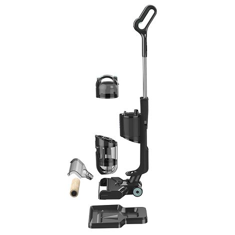  CLEAN'UP PRO Aspirateur balai laveur sans fil - Gris