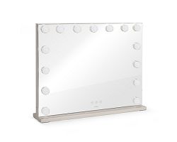 Miroir de maquillage Hollywood - Gris