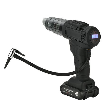 Aspirateur et gonfleur 4 en 1 - Noir