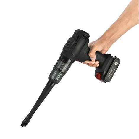 Aspirateur et gonfleur 4 en 1 - Noir