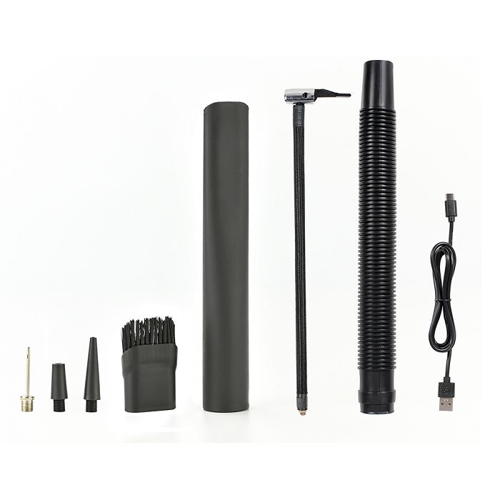  Aspirateur et gonfleur 4 en 1 - Noir
