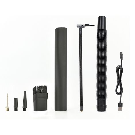 Aspirateur et gonfleur 4 en 1 - Noir