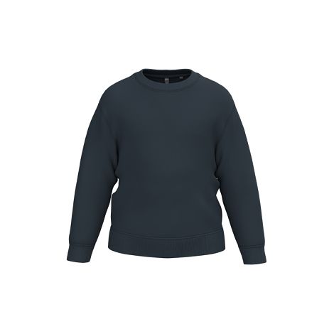 Sweat-shirt recyclé col rond enfant