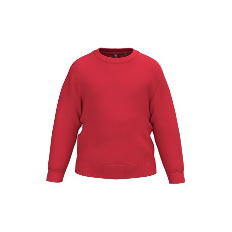 Sweat-shirt recyclé col rond enfant