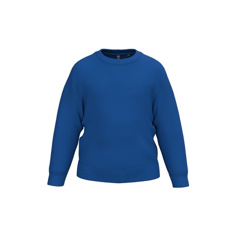 Sweat-shirt recyclé col rond enfant