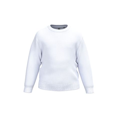 Sweat-shirt recyclé col rond enfant