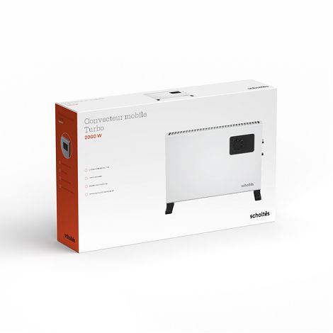 Convecteur mobile turbo