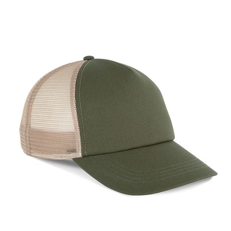  Casquette trucker 5 panneaux en coton canvas - K-up Gold Label