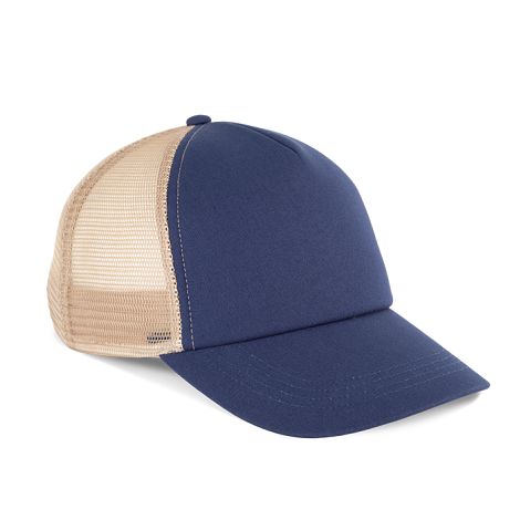  Casquette trucker 5 panneaux en coton canvas - K-up Gold Label