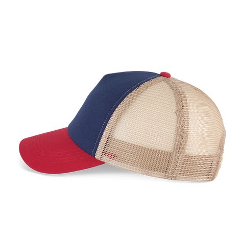  Casquette trucker 5 panneaux en coton canvas - K-up Gold Label